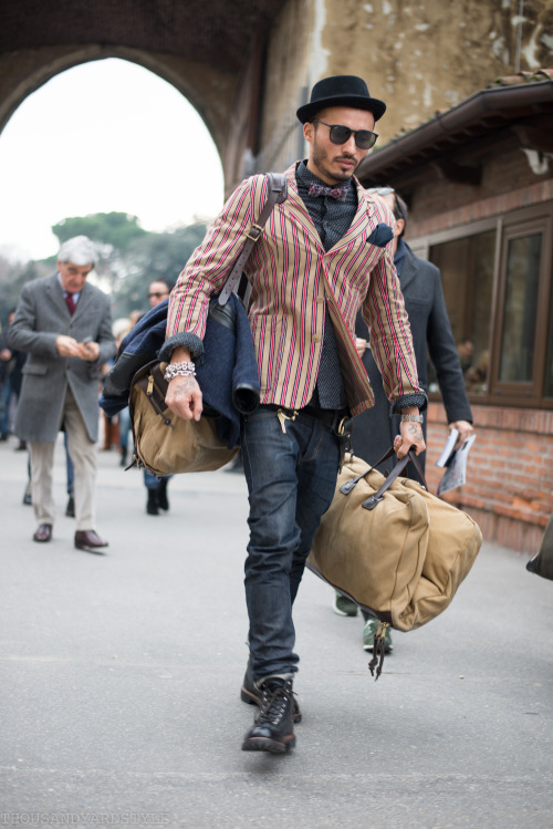 menstyled:  Filson Bags - London / Florence / L.A (via 1000yardstyle)