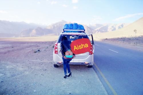 aishaslutty:  Magnetic Hills near Leh