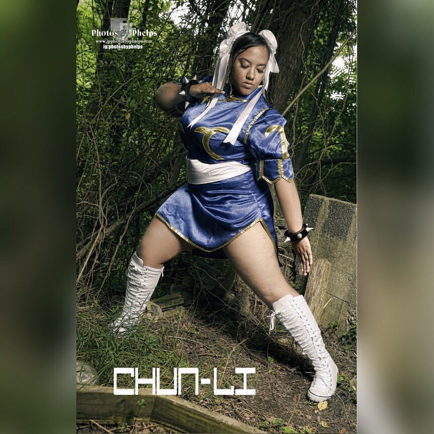 Chun li photoshoot with Jackie A @jackieabitches , sponsored by @cosplaysky which