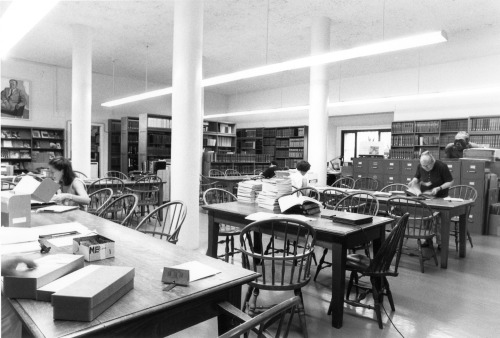 In honor of National Library Week the #BKMLibrary looks back. Our illustrious Library comprises one 