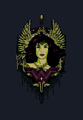 bhucewayne:  Batman v Superman merchandise featuring Wonder Woman 