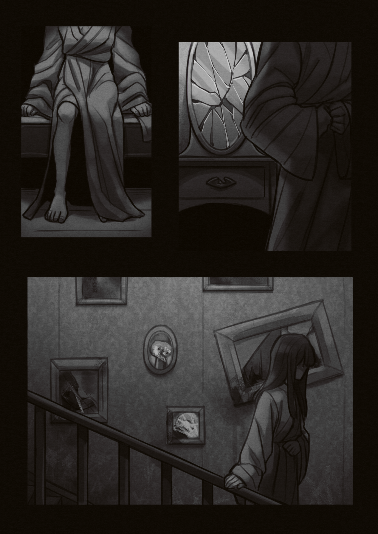 Horror sans & Six mini comic. : r/LittleNightmares