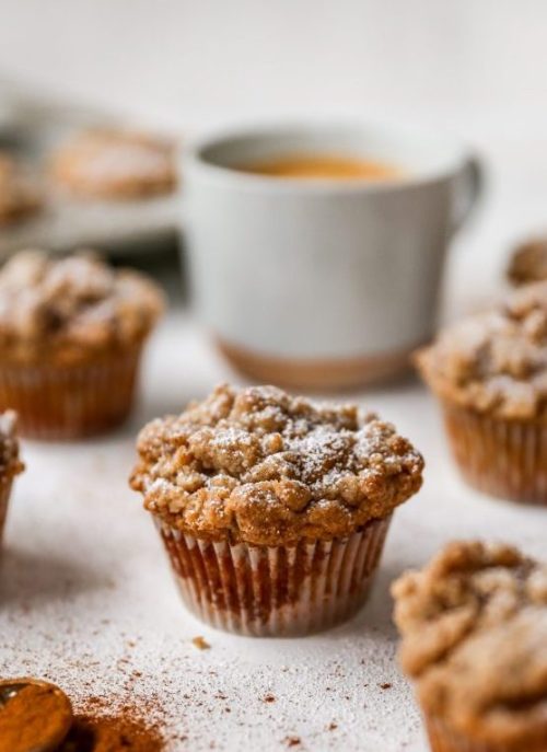 Banana Bread Coffee Cake Muffins