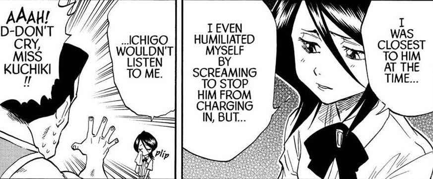 icchiruki:Rukia’s amazing acting skills