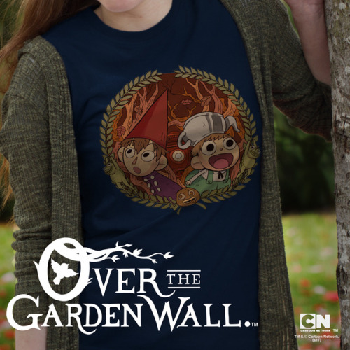 welovefinetees: New shirts from Over The Garden Wall are here. That’s a rock fact! Shop all de