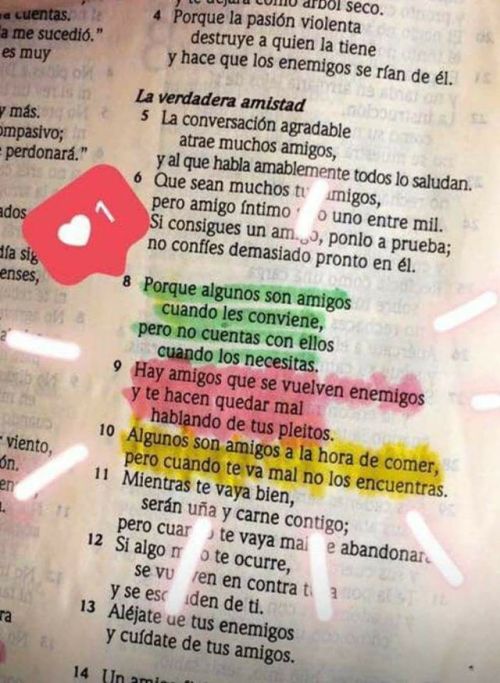 Aléjate de tus enemigos y cuídate de tus amigos.Y si consigues un amigo,ponlo a prueba