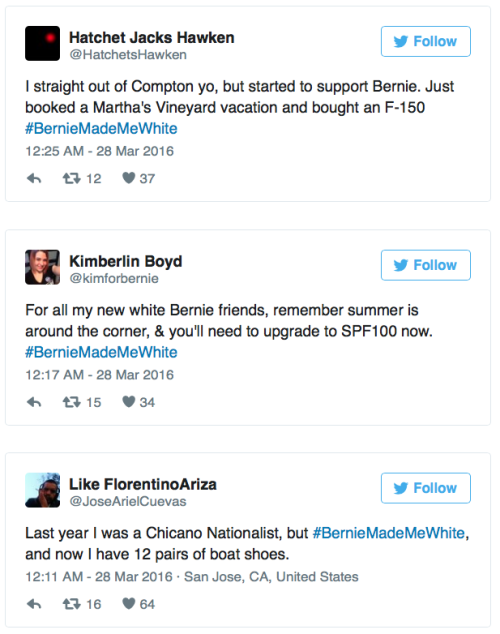 micdotcom:  Black Bernie Sanders supporters porn pictures