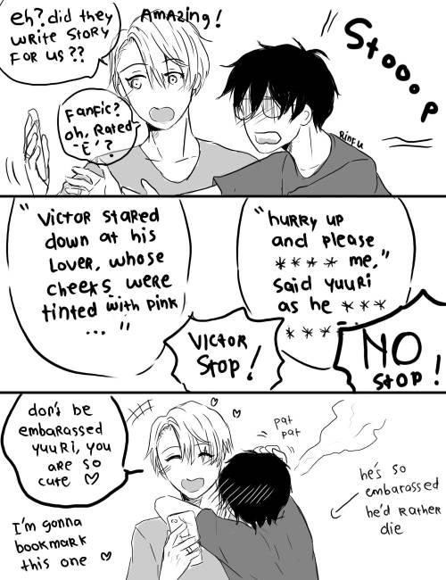 victuuriisreal - mochibom - when victor and yuuri discovered...