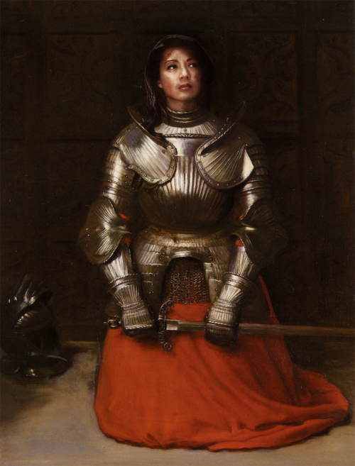 onaperduamedee: Based on Joan of Arc by John Everett Millais (x)