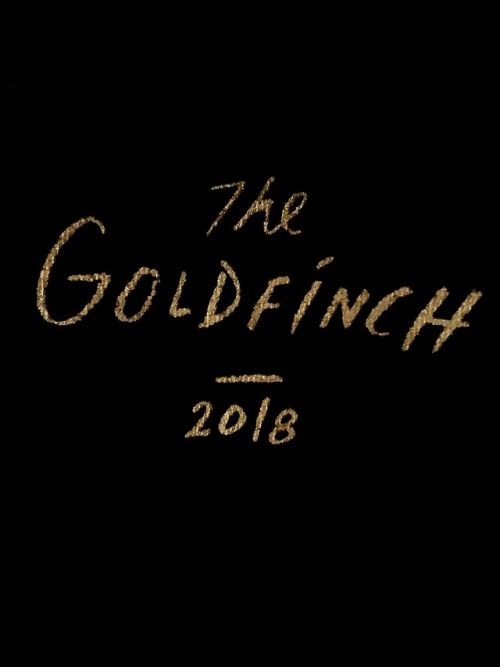 therepublicofletters: One of my dad’s friends was on the set of The Goldfinch and got me 