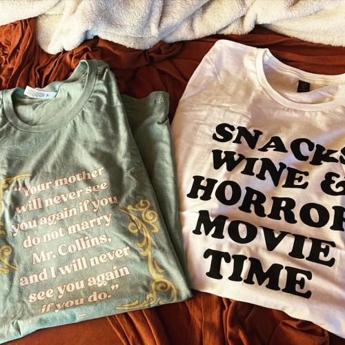 @fugly.barbie #graphictees #plussizefashion #nerdchic #horrormovies #janeausten #newtee #bookishnerd