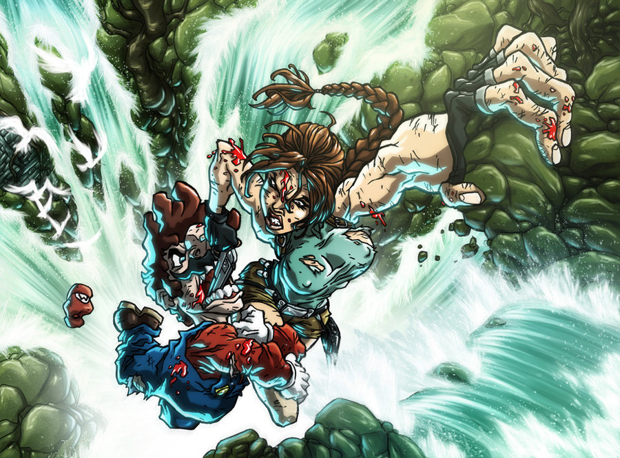 friendshipismax: pr1nceshawn: “Mario Versus…” by Sebastian von Buchwald Holy