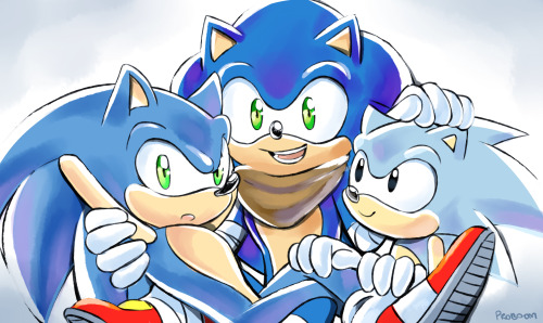 proboom-art:  Happy Birthday Sonic!! ♥