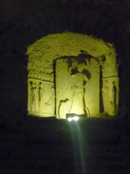 romegreeceart: Santa Cecilia in Trastevere - A shrine to Minerva Rome, July 2015