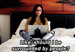 smolie:  “And yet spending time by yourself is how we figure out who we are and