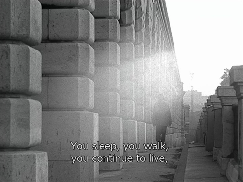 The Man Who Sleeps (Un homme qui dort) (1974) - by Bernard Queysanne