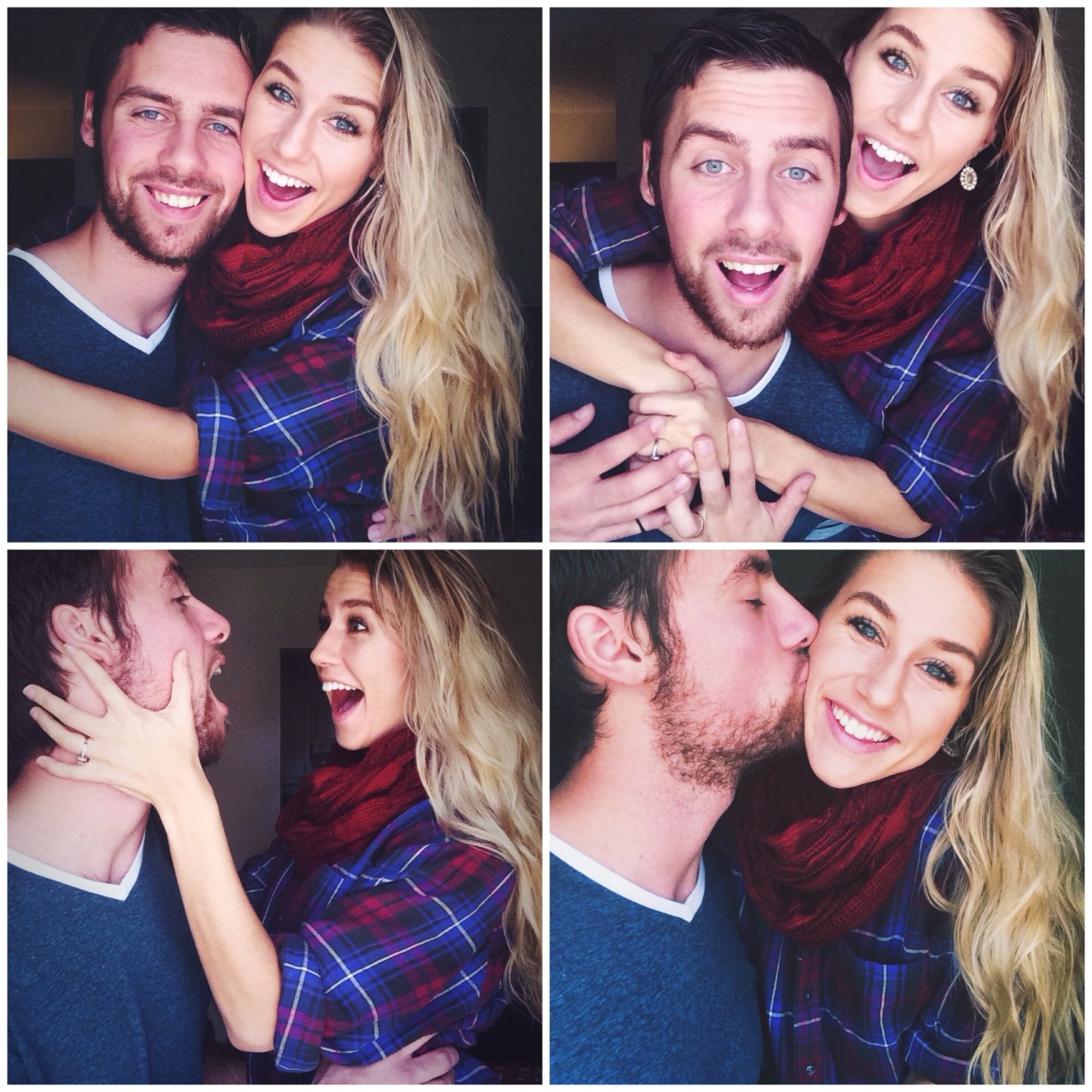 chelsieautumn:  We were so happy and silly about buying our own Christmas tree that