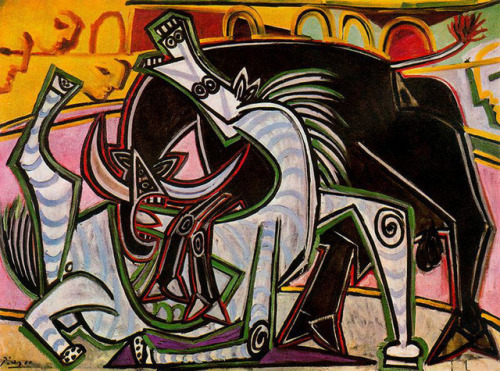 Bullfight, Pablo Picasso, 1934