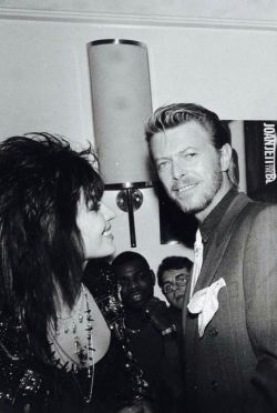 justvisiting-bowie:  David Bowie and Joan