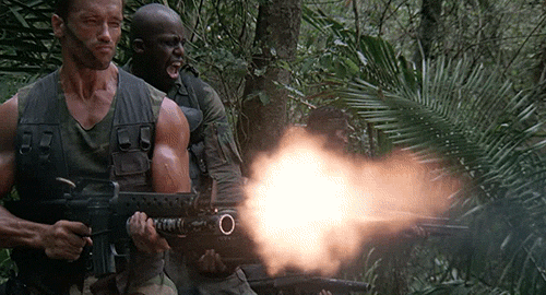 ultimatemoviefanatic:  Predator (1987)  One of my favorite scenes ever