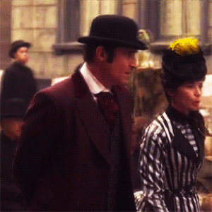 timelessdaily:Blue for Wyatt, Burgundy for Flynn. 