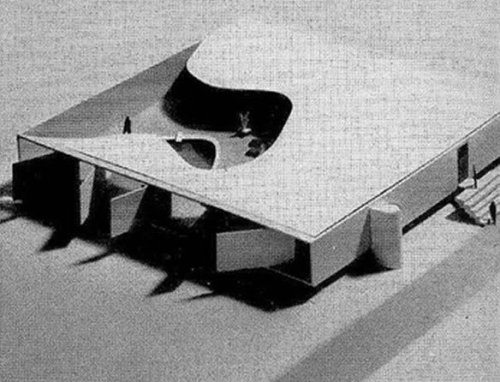 darquitectura:Oscar Niemeyer, Casa de vacaciones para Edmond de Rothschild (1965), en Cesárea