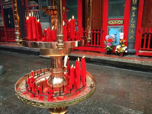 “Take your candle and light the world” Longshan Temple, Taipei, Taiwan