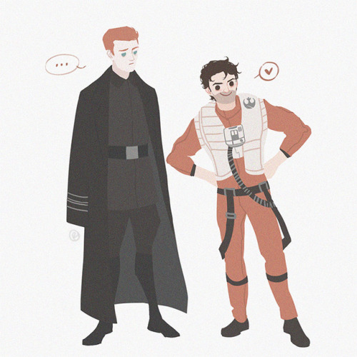 rrrryekoon:poe and huxdomhnall and oscar :-)