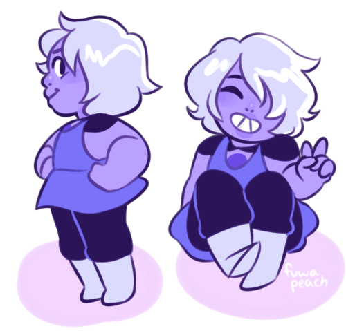 fuwapeach:little amethyst doodle, she’s so cute!