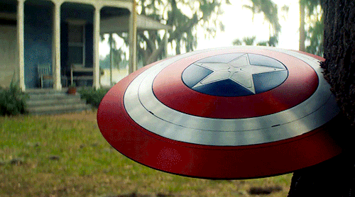 theavengers:Sam Wilson + Captain America’s shield in Marvel’s The Falcon and The Winter Soldier (202
