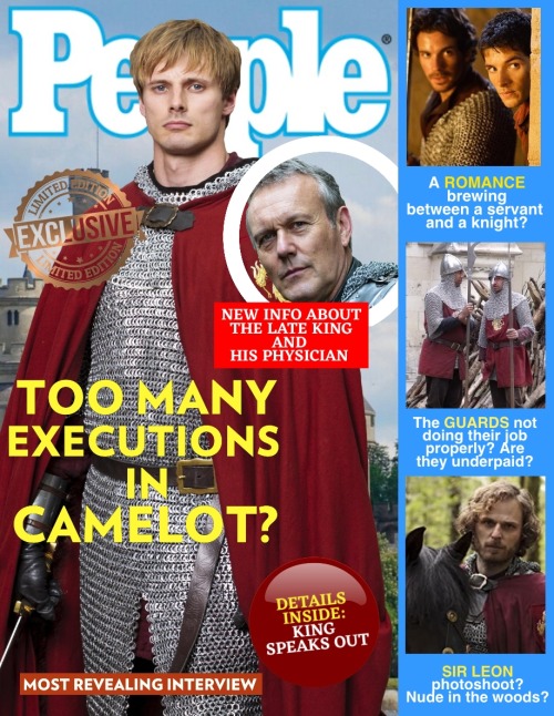 screenwritr:If Merlin Characters were in the tabloids. 