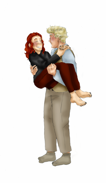 Lift your husband!Since the last update was so sad here´s a happy one for you :) I drew this o