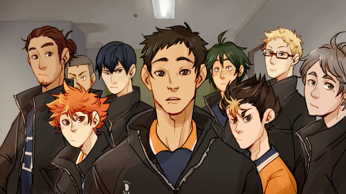 tomatomagica:Haikyuu screencap redraw