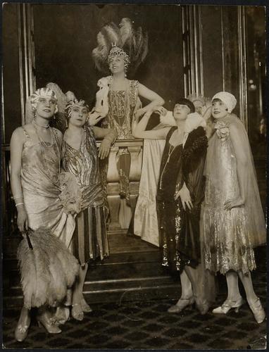 Contestants of the “Fashion Queen of Austria” pageant in 1925.