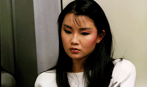 gugumbathraw:Maggie Cheung in Behind the Yellow Line | 緣份 dir. Taylor Wong (1984) 