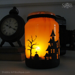 spookyshouseofhorror:  Spooky Candle