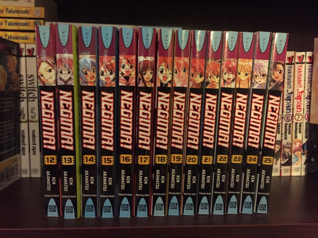 SELLING Negima! English manga from Del Ray. I have volumes 1-25. Selling them $2