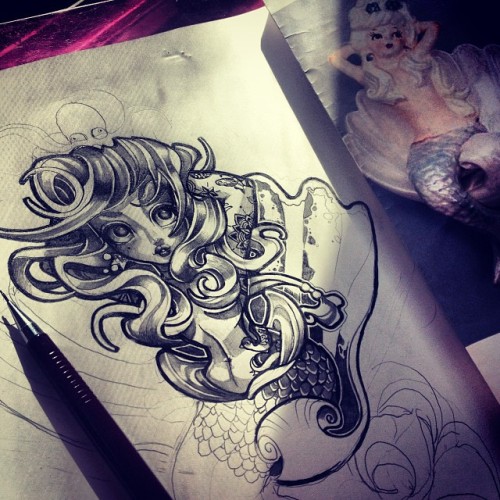 timshumateillustrations: Drawing antiques
