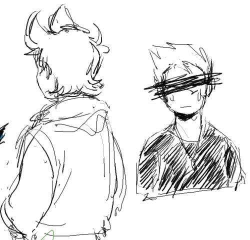 these are like, dumb doodles in drawpile that i still rlly like