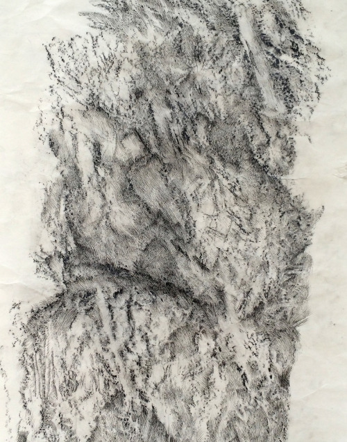 Carrowkeel 2016graphite and ink on Kozo