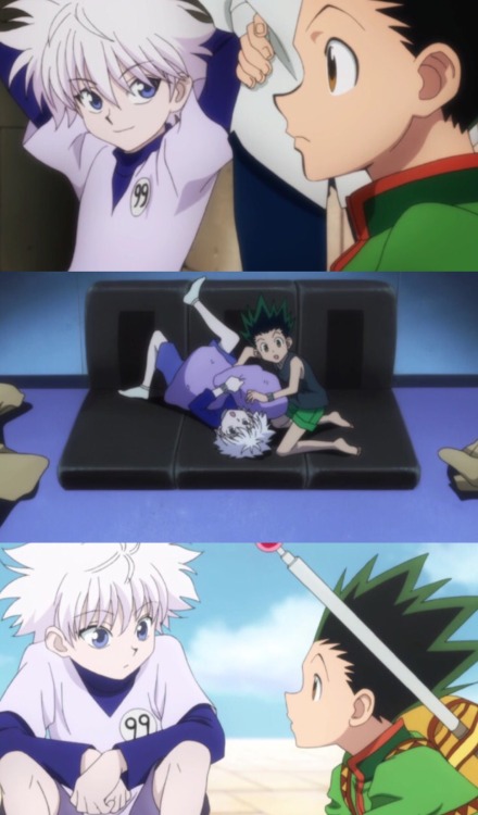 karasunokenma: “I won’t leave Gon behind.” :>
