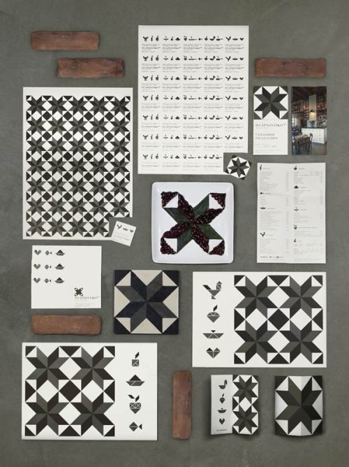 Neoclassical Restaurant Identity by Cheshire Cat Co. for Archontico Check out more of the restaurant Identity by Cheshire Cat Co. for Archontico or find other graphic design inspiration on WE AND THE COLOR.
Follow WATC...