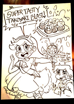 camalilium:  I go to this place called Kopan Ramen a lot and I always leave little drawings after lol This week’s doodle was SVTFOE themed!