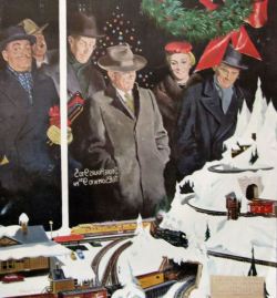 1956 “Christmas Train Set” by George