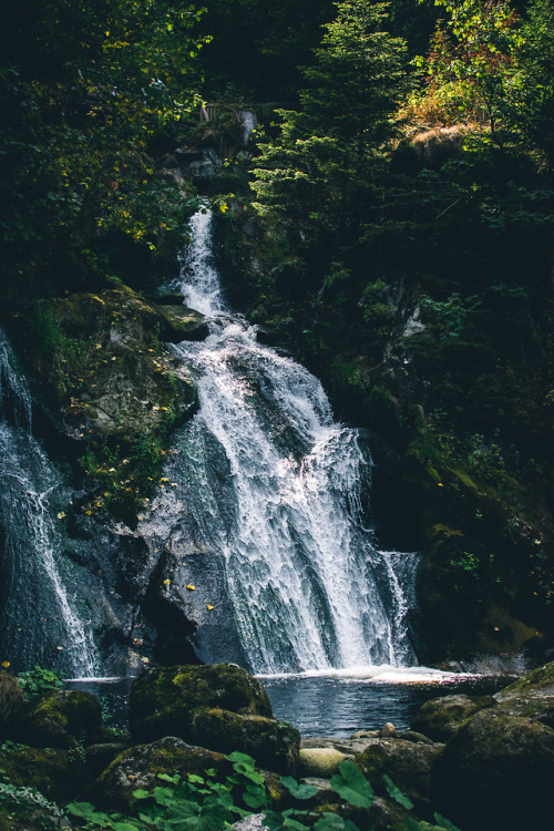 Triberg waterfall, Schwarzwald, Germany.