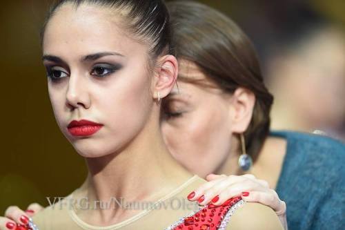 Behind the Scenes of Grand Prix Moscow 2015 Coach and Gymnasts <3