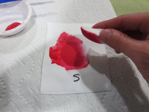 Fabric Painting Tutorial & Comparison (alt title Unintentionally making small Japanese flags)Fab