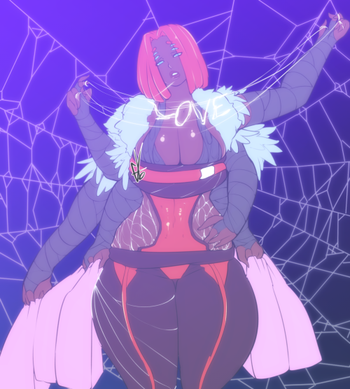 Spiders just want to be loved like everyone else, bruh!Will you love spiders for Yulia?