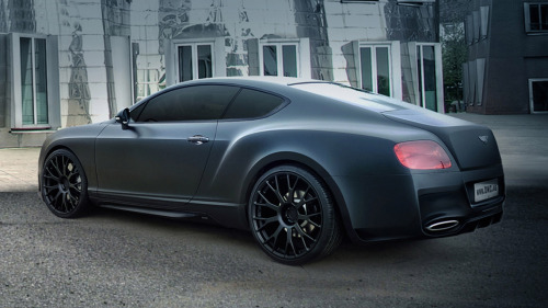 carcrazy49:  Bentley Continental GT DURO Look at this Bentley, there’s a really cool bumper at the front. It fits all models from 2012 on. With it the Bentley Continental is 2-inches longer than it would normally be. A closer inspection should reveal