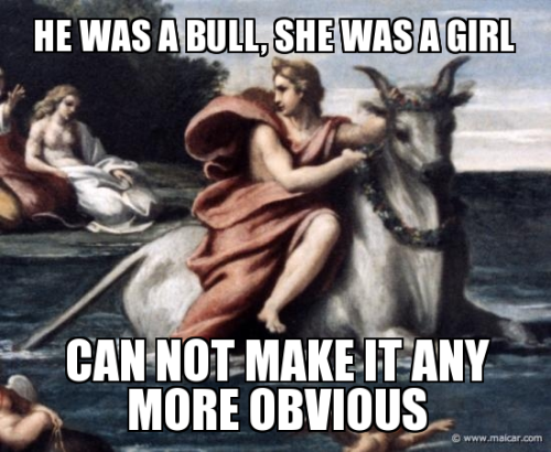 classicalmeangirls:Zeus logic.